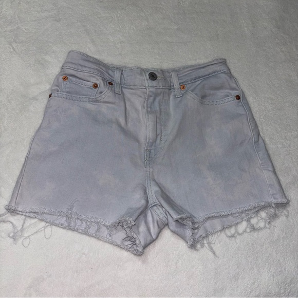 Levi's Pants - Levi’s Hi-Rise Cut Off Light Wash Denim Shorts Women’s Size 27
